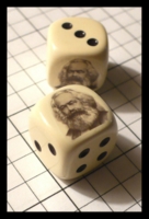 Dice : Dice - 6D - Yak Yak Karl Marx - Private Sale Feb 2012